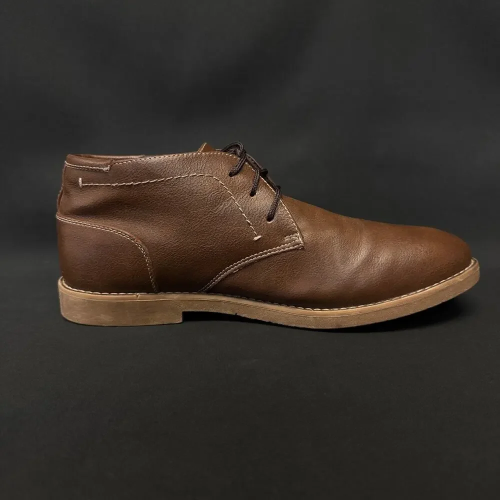 DEXTER COMFORT CORBIN Casual Boot Men's US 12 Brown Cafe Brun Lace Up